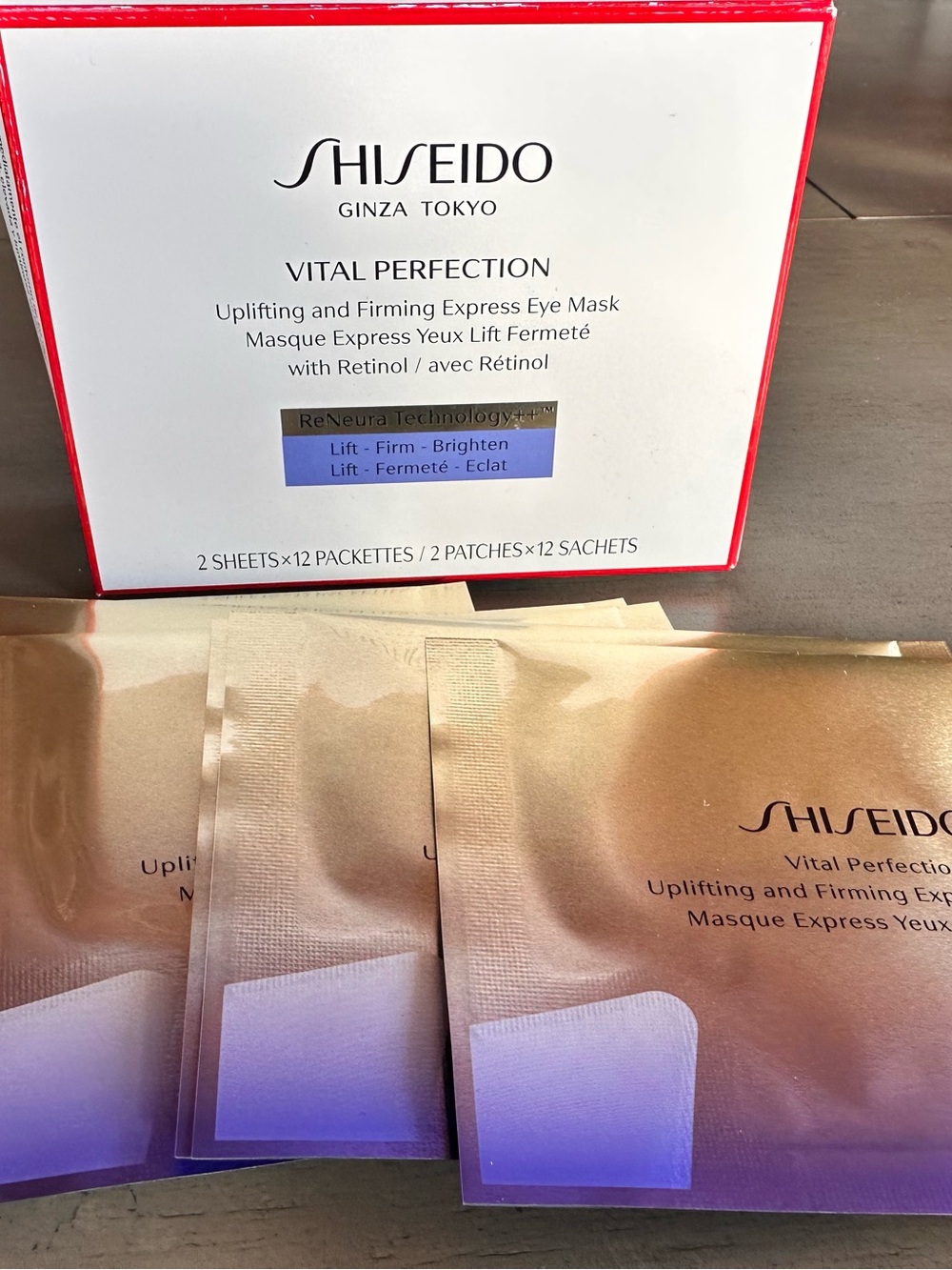 (10) Shiseido Vital Perfection Express Eye Mask